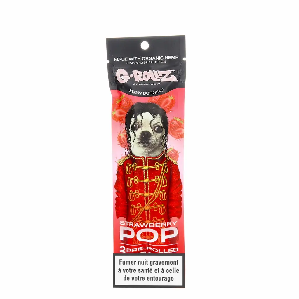 Blunt chanvre G-Rollz Strawberry Pop