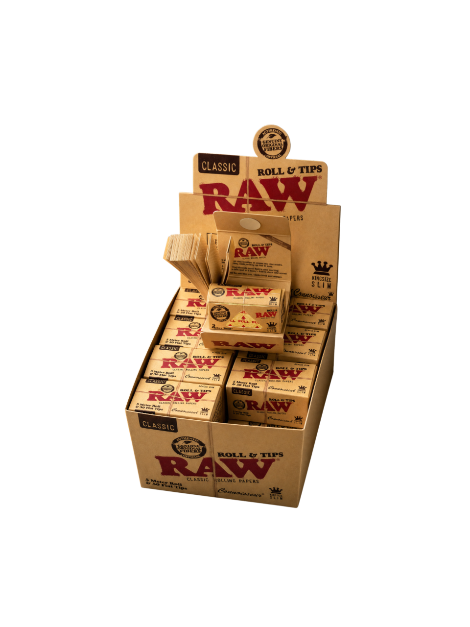 RAW ROLLS 5M + TIPS